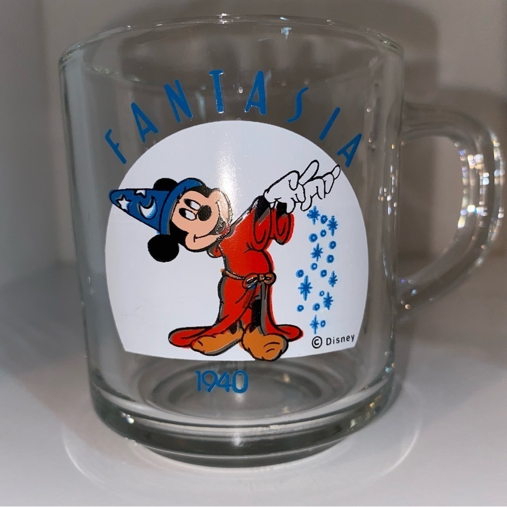 Fantasia 1940 Glass Cup